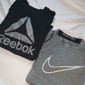 Boys Sport shirts Nike & Reebok